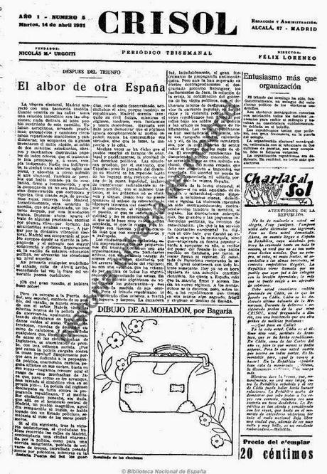 Recuerdos de papel. Madrid, 14 de abril de 1931