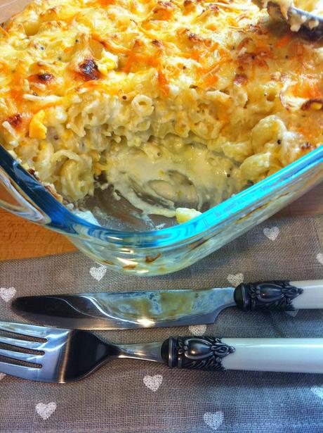 Macarrones Con Queso Al Estilo Americano (Mac & Cheese)