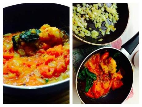 TOMATE crema de tomate con albahaca