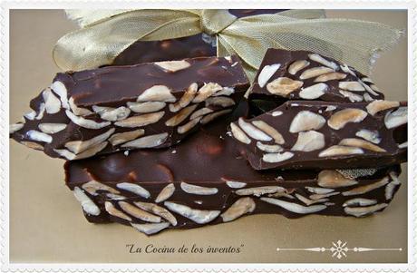 Turrón de Chocolate con Almendras