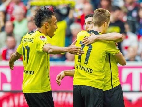 Celebración del Dortmund