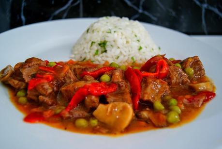 Carne Guisada de Ternera al Tomillo