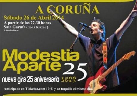 Próximos conciertos en La Coruña para programarse hasta verano