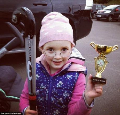 Niña de 6 años quedará ciega por una enfermedad rara