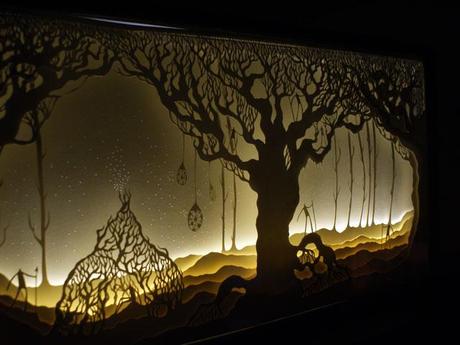 Fairytales, cajas de luz en papel