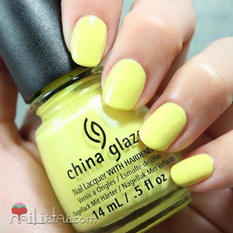 China Glaze Sun Upon my Skin swatch verano 2014