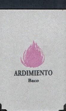 Esteban Gutiérrez Gómez, Baco: Ardimiento (1):