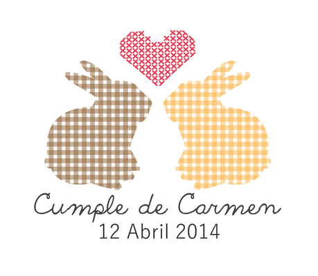 diseño de invitacion little indian