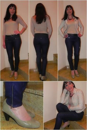 Azules de primavera (look & outfit).