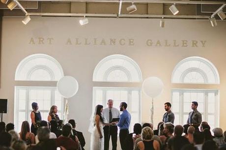 Modern Art Museum Wedding