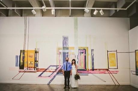 Modern Art Museum Wedding