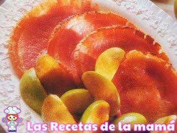 Receta de Jamón con salsa de manzana