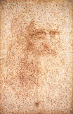 Leonardo da Vinci, Autorretrato hecho entre 1512 y 1515