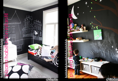 Estrenamos y pintura de pizarra