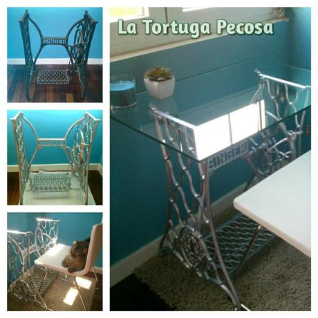 ESCRITORIO MAQUINA DE COSER SINGER