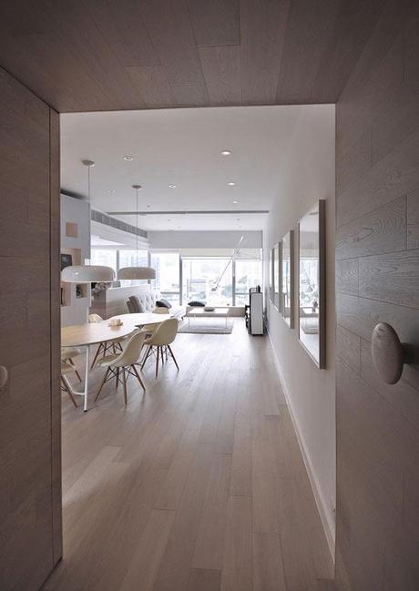 Apartamento Minimalista en Hong Kong