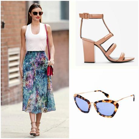 GET THE LOOK: FLORAL SKIRT