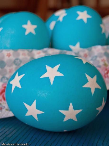Huevos de Pascua decorados.