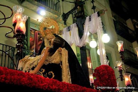 UN VIERNES SANTO DE PROCESIÓN, TAMBIÉN EN BARCELONA