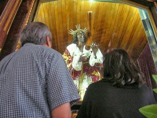 Cristo Negro, Portobelo, Panamá, round the world, La vuelta al mundo de Asun y Ricardo, mundoporlibre.com