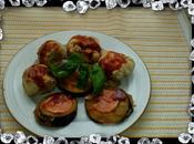 Bolas merluza libritos berenjena salmón