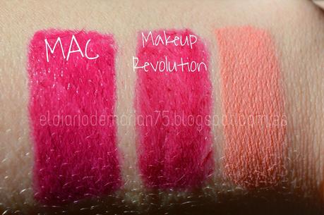 Labiales Makeup Revolution. Rebel with Cause ¿Rebel Mac?
