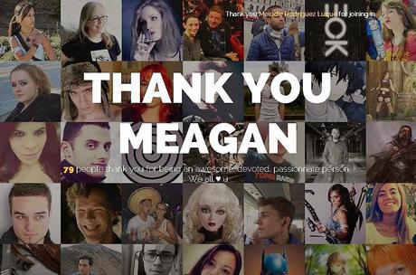 Gracias Meagan Marie, THANK YOU MEAGAN