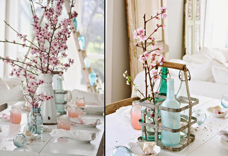 DECORAR CON RAMAS EN FLOR