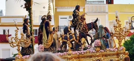 La borriquita entrando en su templo.