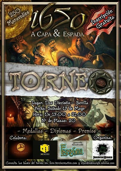 torneo de 1650 “A capa y espada” torneo de 1650 “A capa y espada”