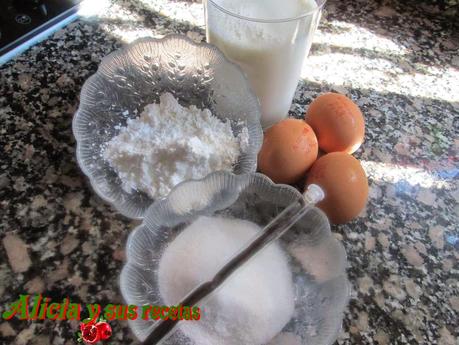 PERAS AL VINO TINTO CON CREMA DE VAINILLA