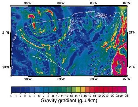 Chicxulub y los dinosaurios Gravity_map
