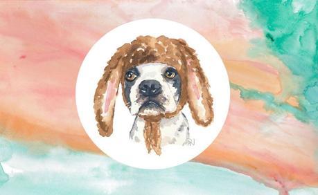 watercolor_dog_rabbit_amintaonline