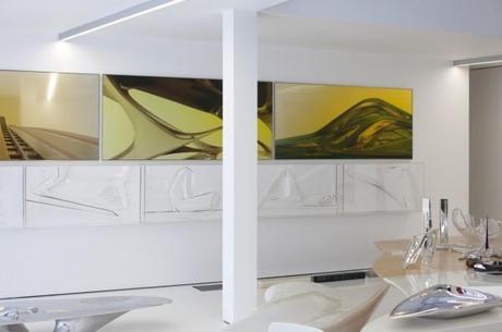 Dónde Viven los Arquitectos: ocho ‘gurús’ explican sus paisajes domésticos en el Salone del Mobile. Apartamento de Zaha Hadid.