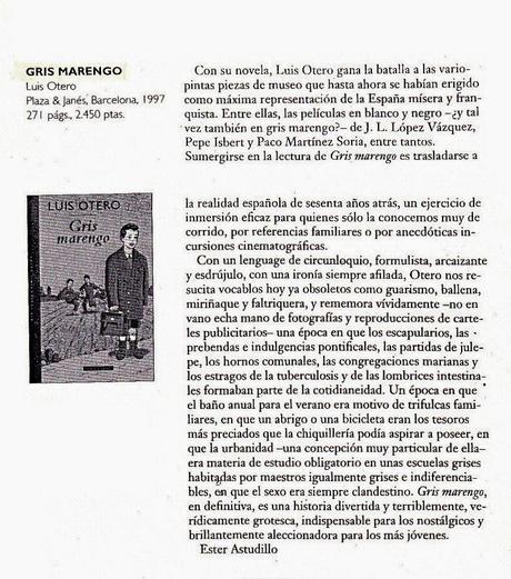 HEMEROTECA: reseña de GRIS MARENGO (1997)
