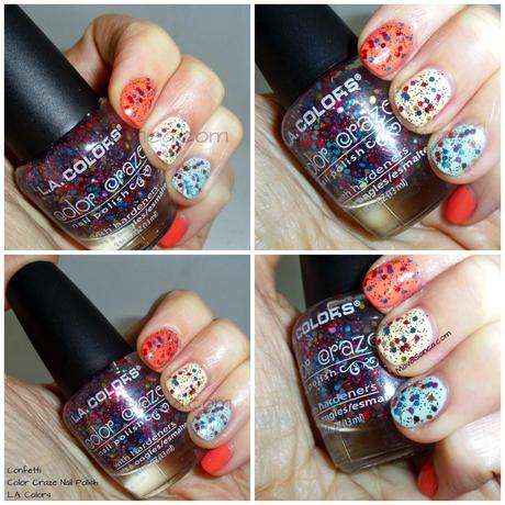 Confetti Color Craze Nail Polish L.A. Colors