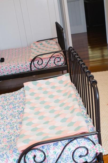 Habitacion infantil con un toque vintage. Un espacio divertido para Sybilla