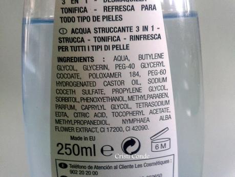 Agua Desmaquillante Clean de Carrefour