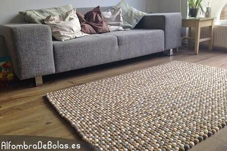 Ideas Deco: DISEÑA TU PROPIA ALFOMBRA DE BOLAS