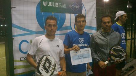 Subcampeones 2ª: Samuel Montosa – Juan Luque 