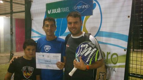 Subcampeones 3ª: Fran Guerrero – Noé García 