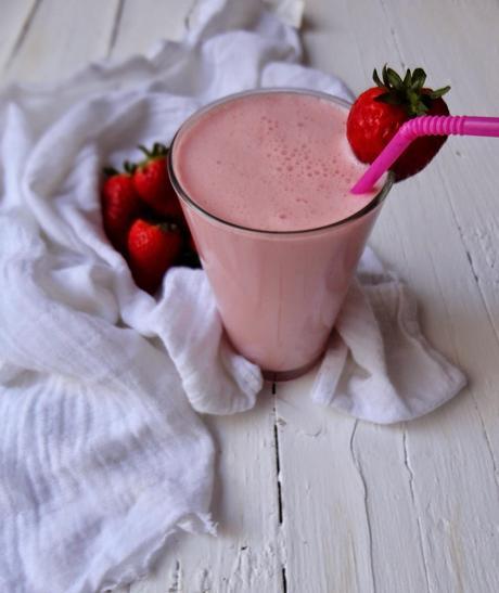 Lassi de Fresa