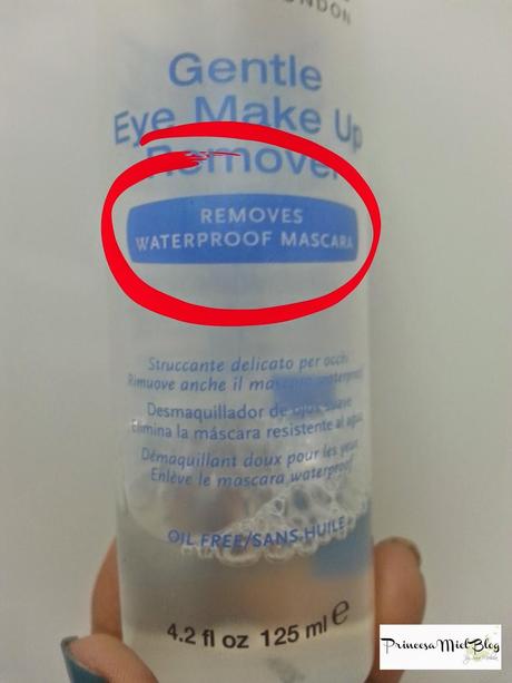 GENTLE EYES MAKEUP REMOVER - RIMMEL **  NO FAVORITO **