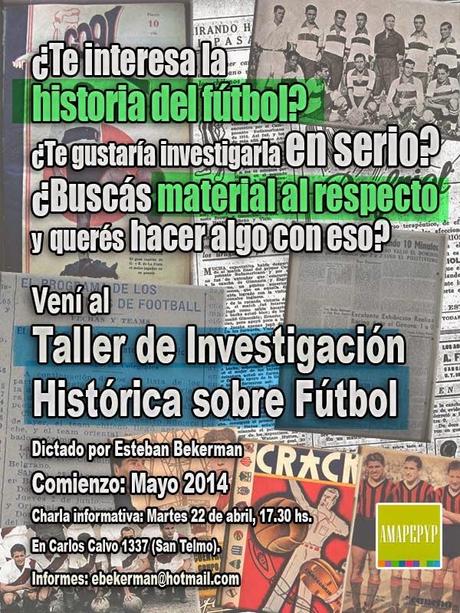 Taller de Investigación Histórica sobre Fútbol