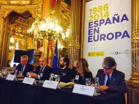 Carlos Carnero, Charles Powell, Cayetana Álvarez de Toledo, Pedro Solbes