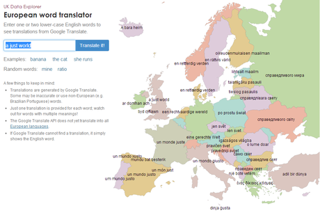 Mapa Europeo de las Traducciones