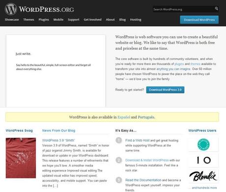 wordpress-pagina