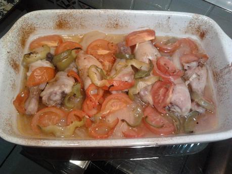 Pollo al vino ultrafácil