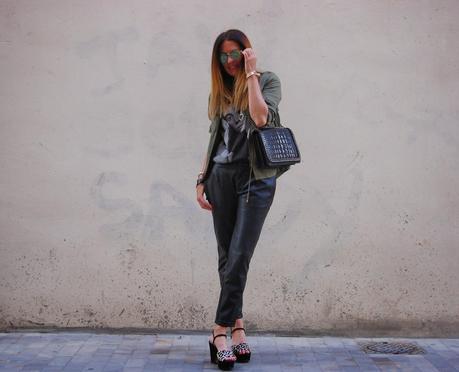 Baggy Piel & Rock & Cuñas Print