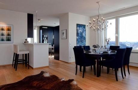 Gran piso nórdico de nueva construcción viviendas del mundo de lujo piso nórdico de nuevo construcción estilo nórdico escandinavo electrodomésticos alta gama diseño clásico y moderno decoración nórdica cuidados acabados decoración blog decoracion interiores